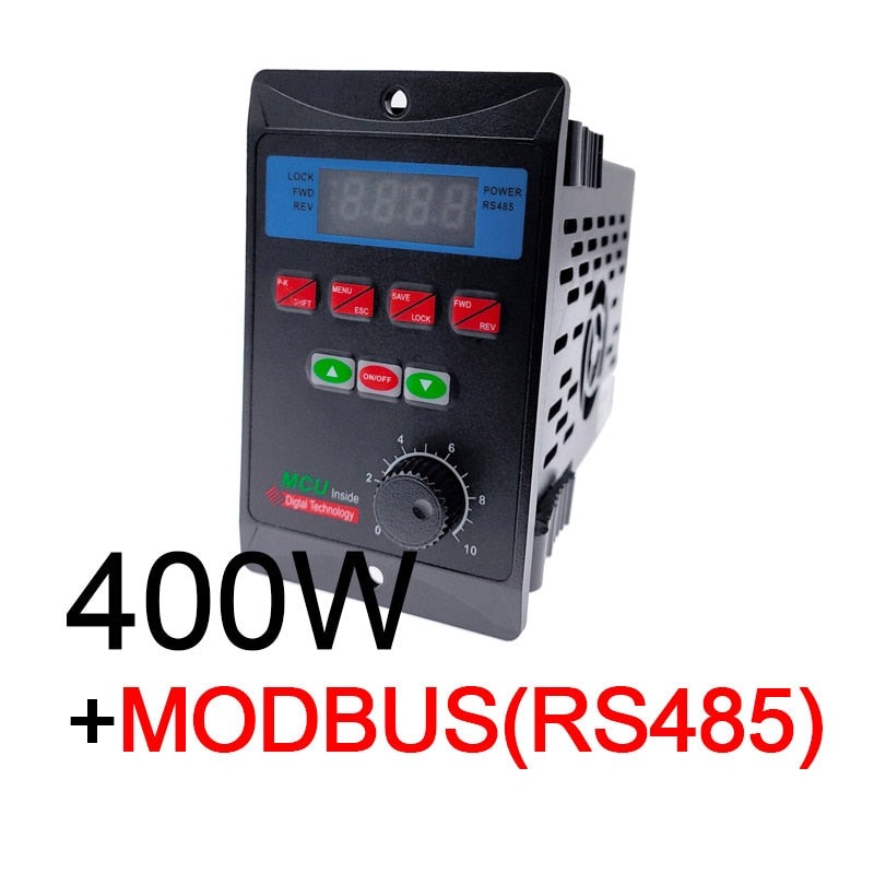 400W frequency converter MCU T13-400W-12-H  add RS485 three-phase motor driver.
