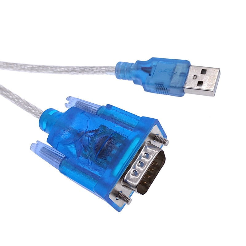 CH340 USB to RS232 Serial Port 9 Pin DB9 Cable Serial COM Port Adapter Convertor Support Windows 7.
