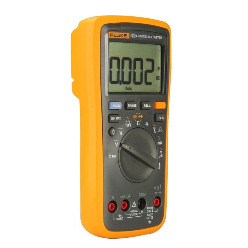 Fluke 17B+ Digital Multimeter Auto Range Multimeter With Temperature Function 4000 Counts 1000V Multimeter Tester Fluke 17b Plus.