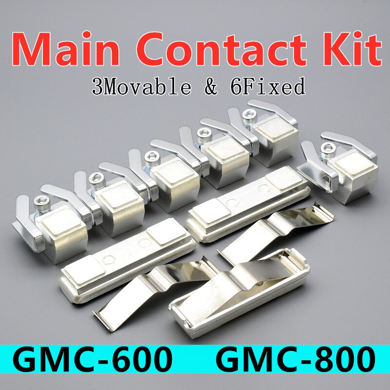 Main Contact Kit for Magnetic Contactor GMC-600 Moving and Fixed Contact GMC-800 Spare Contact.