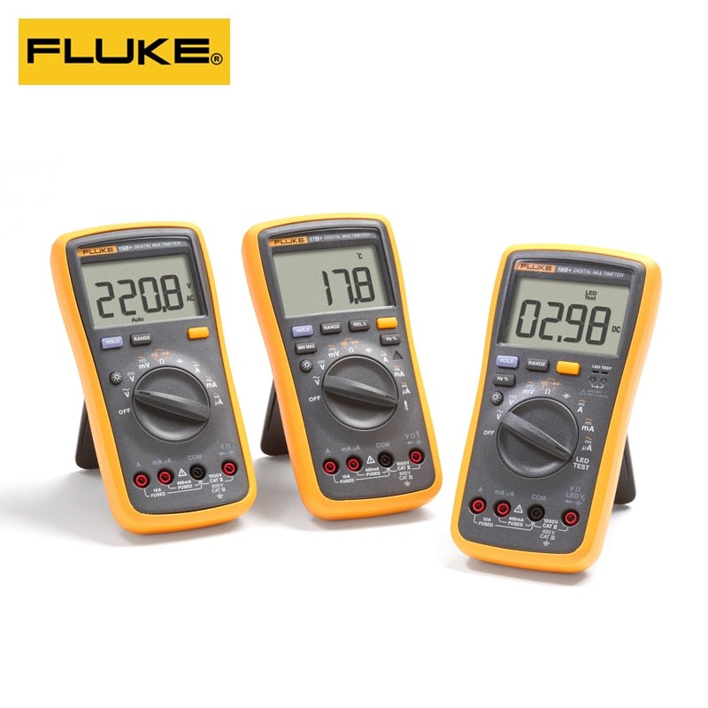 FLUKE Digital Multimeter High Precision AC/DC Voltage Current Temperature Tester.