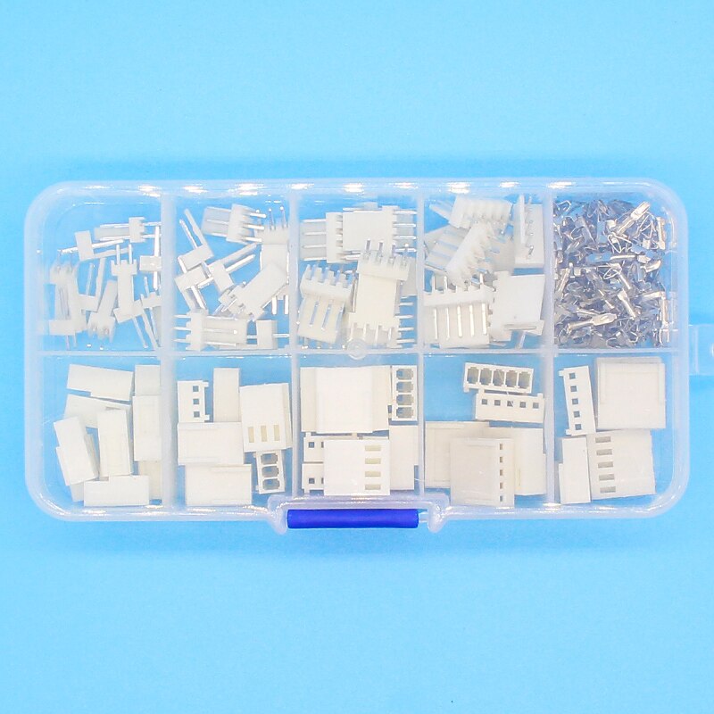 KF2510 Kits 40 sets Kit in box 2p 3p 4p 5 pin 2.54mm Pitch Terminal / Housing / Pin Header Connectors Adaptor.
