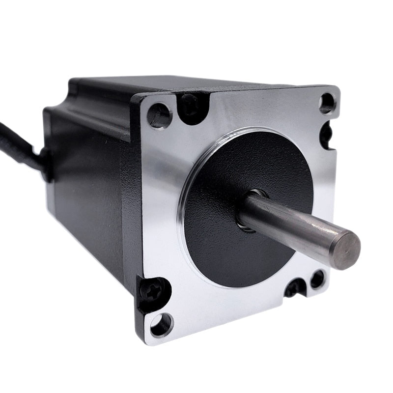 Leadshine stepper motor 573S20-LS NEMA23 3 phase hybrid servo motor 2.0 N.m torque for CNC laser cutting engraving machine.