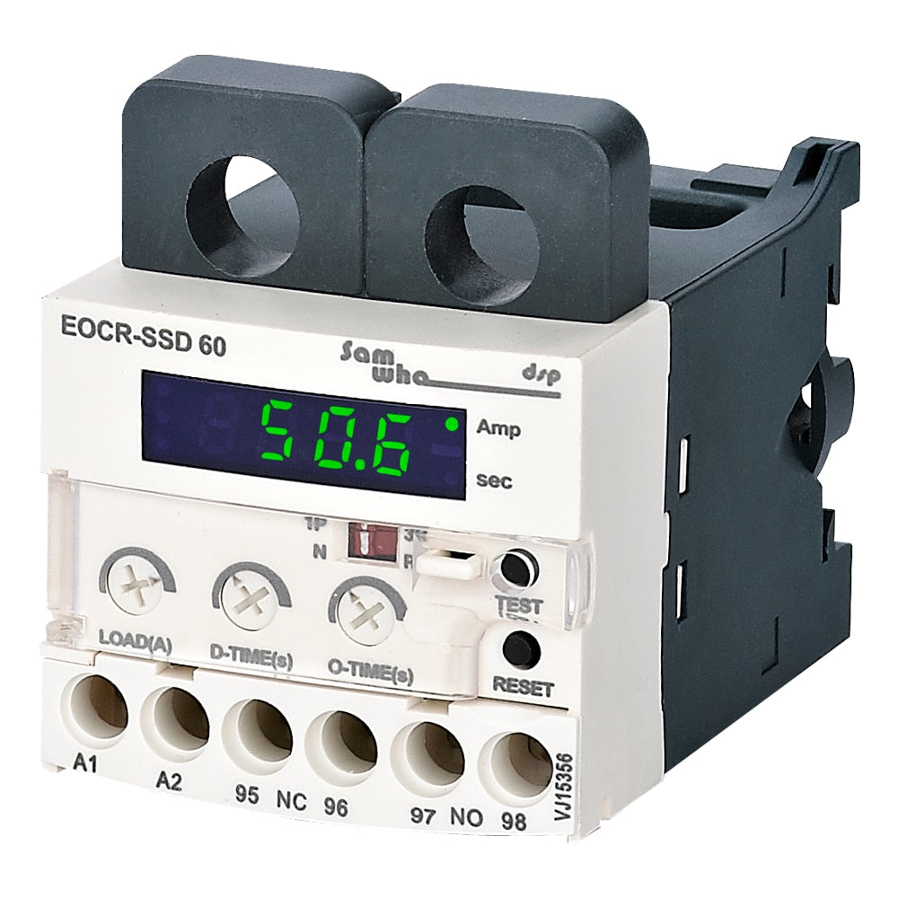 Samwha-Dsp EOCR-SSD Digital Electronic Overload Relay Motor Protector.