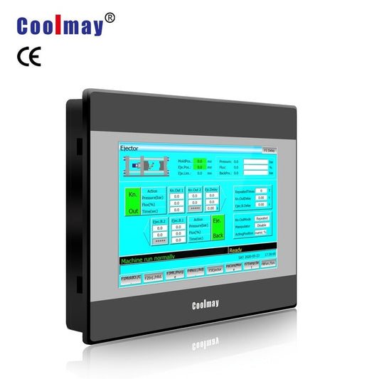QM3G-70FH  7 inch 24DI 20DO programming plc with hmi touch panel integrated.