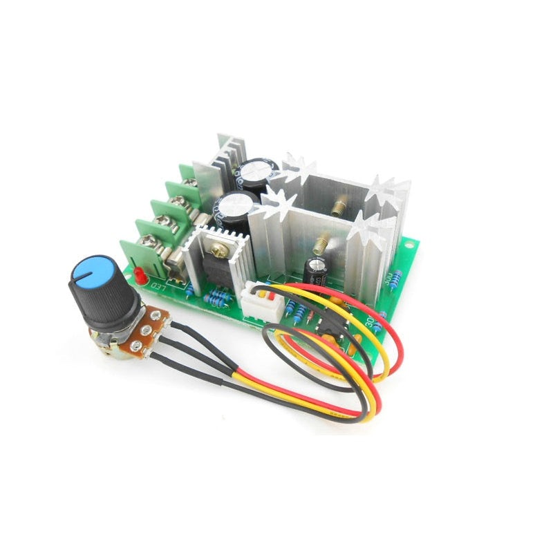 20A DC motor speed regulator 12V 24V 36V 48V High power drive module PWM Motor speed controller.