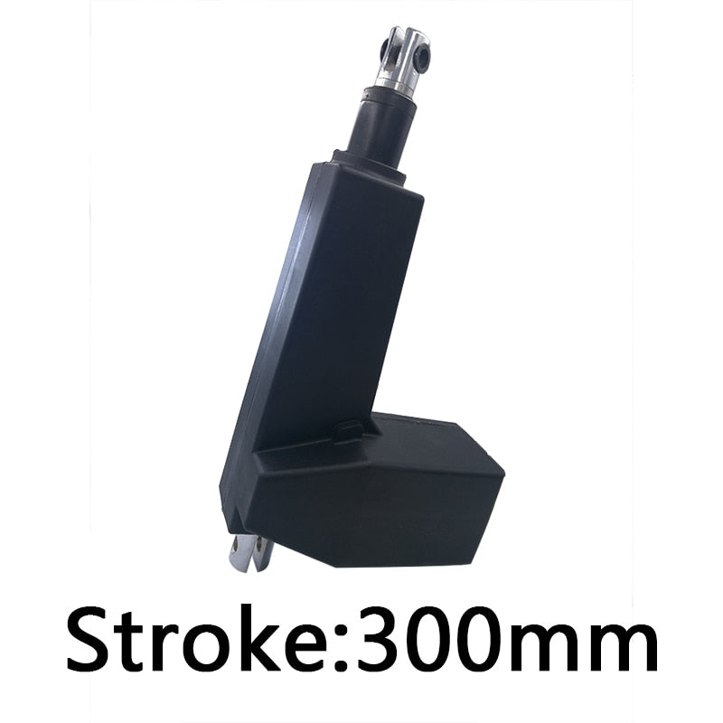 Stroke 300mm Electric linear actuator 12V 24V DC motor 2000N 4000N 6000N 8000N push pull force for hospital ICU electric chair bed.