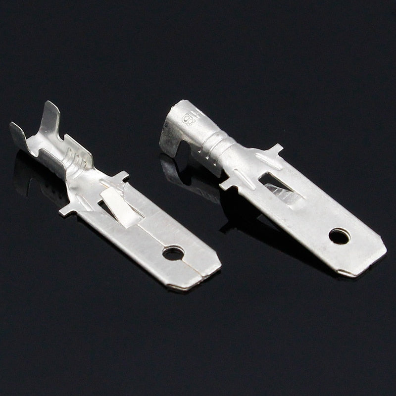 6.3mm Crimp Terminal Male Spade Connector.
