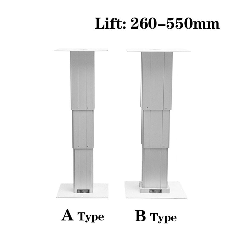 Electric type Tatami lifting table Max 65kg lift platform 260-550mm.