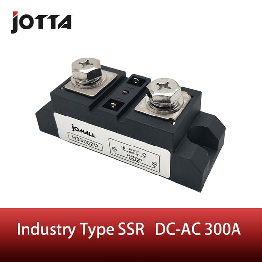 Industrial SSR Solid State Relay 300A DC-AC Control.