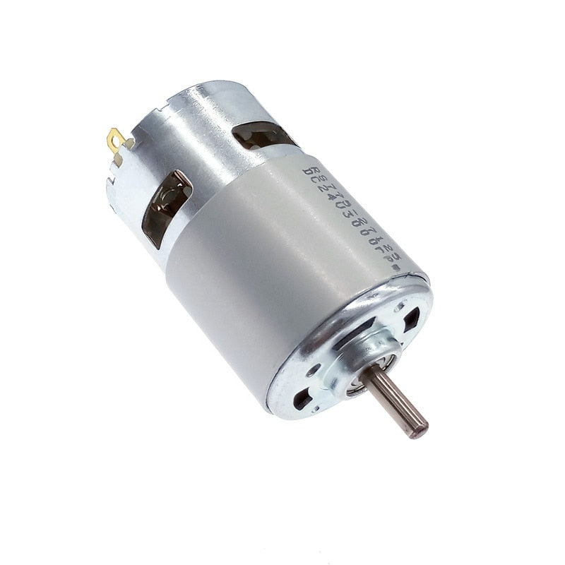 DC 12V Motor 775 24V double Ball Bearing 3000rpm4500rpm6000rpm8500rpm10000rpm  RS775 Large Torque Low Noise.