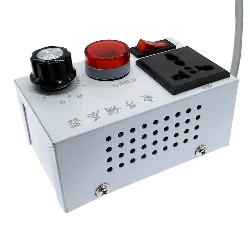 220VAC SCR 4000w voltage regulator controle temperature regulation speed regulation dimming.