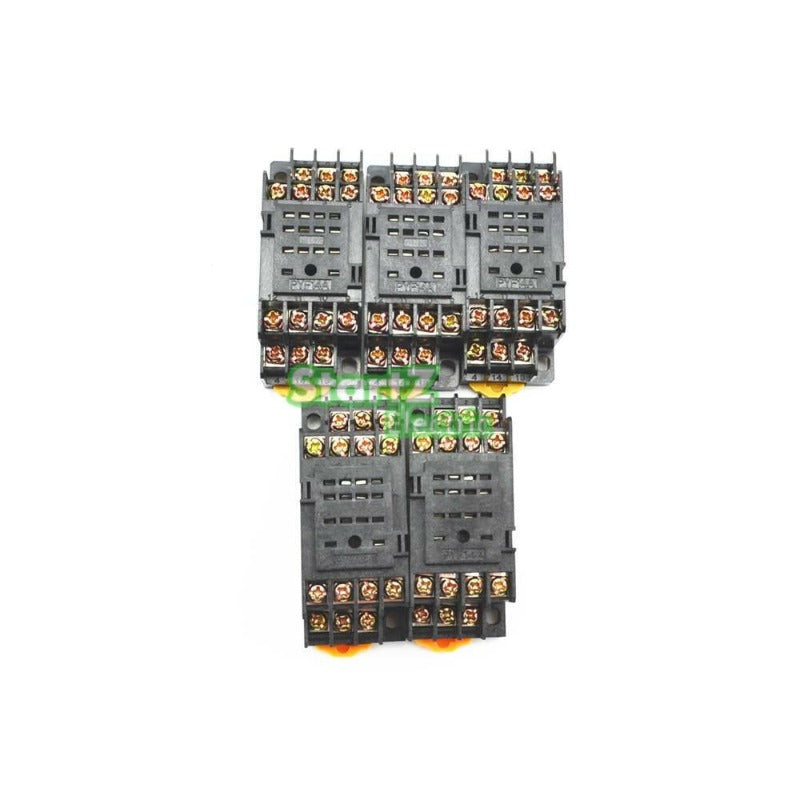 5Pcs/lot PYF14A Relay Base for Relay MY4NJ.
