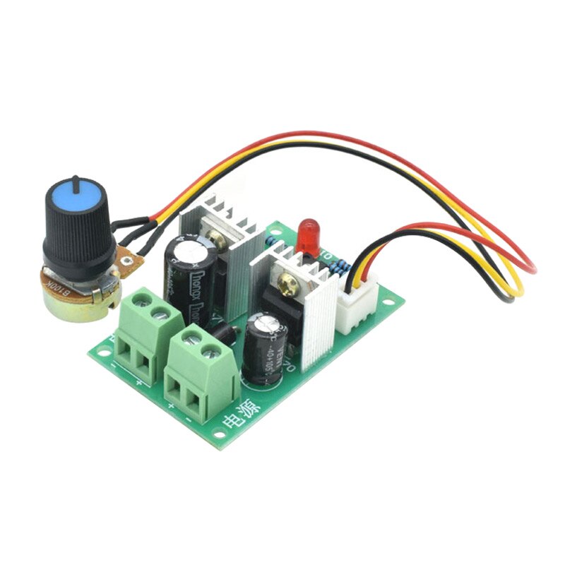 PWM speed controller DC motor 0~100% adjustable drive module Input 3A DC12-36V 100W.