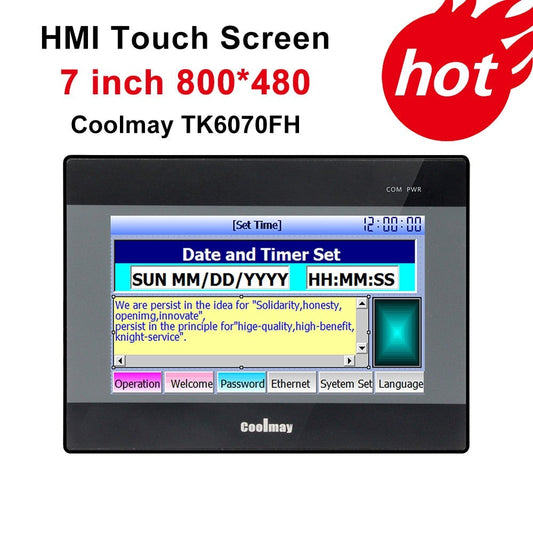 TK6070FH HMI Touch Screen 7 inch 800*480 touch panel new Human Machine Interface.