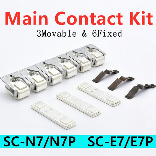 Main Contact Kit for SC-N7 Moving and Fixed Contact SW/SC-N7P Spare Contact Point Replacement Kit SC-E7.