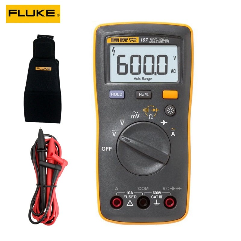 FLUKE Digital Multimeter High Precision AC/DC Voltage Current Temperature Tester.