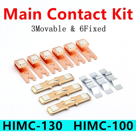HIMC-130 Magnetic Contactor Repair Kit HIMC-110 AC Contactor Spare Parts Main Contact Kits.