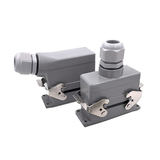 connector 6pin,Heavy Duty Connectors HDC-HSB-006-1/2/3/4 F/M 6pin 35A Screw connection Industrial rectangular Aviation connector plug