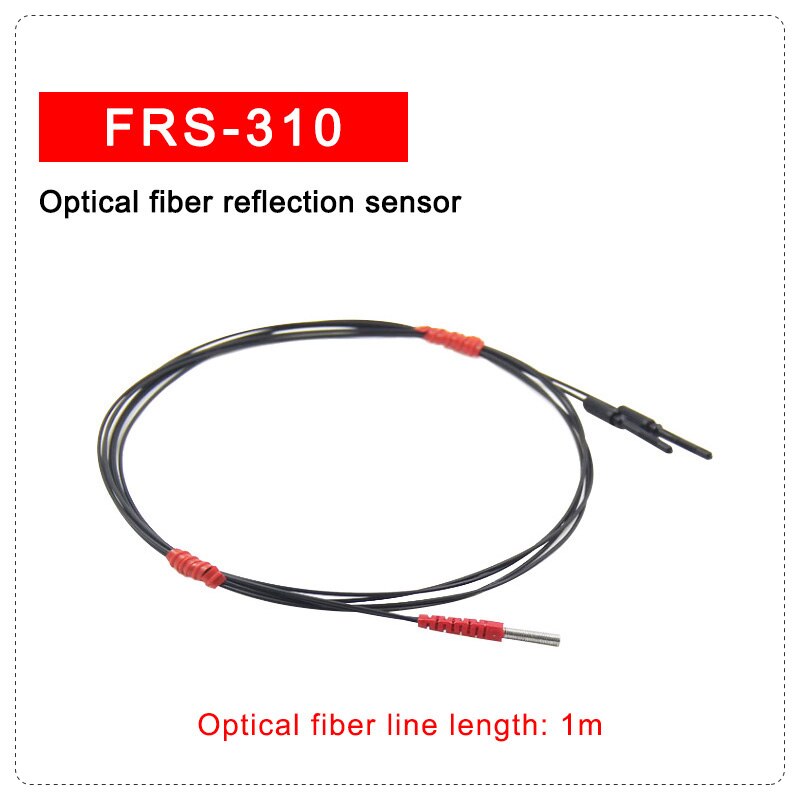 1m Optical Fiber Reflection Sensor M3 M4 M6 Optical Fiber Beam Sensor Switch FRS-310 FRS-410 FRS-610.