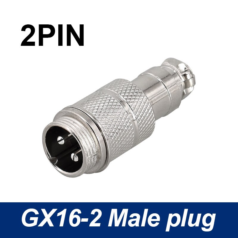 Male Plug GX16  aviation connector docking male plug 2Pin-10pin L73 RS765 DF16 M16.