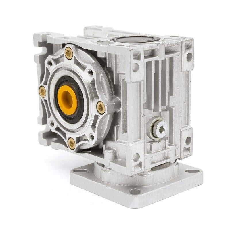 Speed reducer worm DC motor gearbox RV040 18mm output 5:1-100:1 Worm Gearbox Speed Reducer for NEMA 34 Motor.
