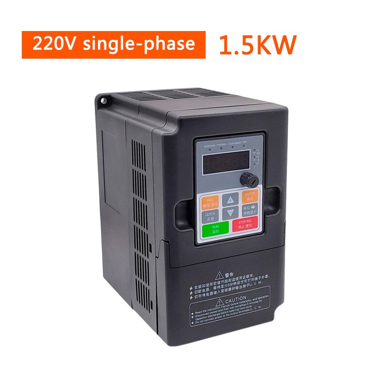 Frequency Converter AC/AC 220V Single-phase 380V Three-phase Frequency Inverter 0.75KW 1.5KW 2.2KW 3KW 4KW.