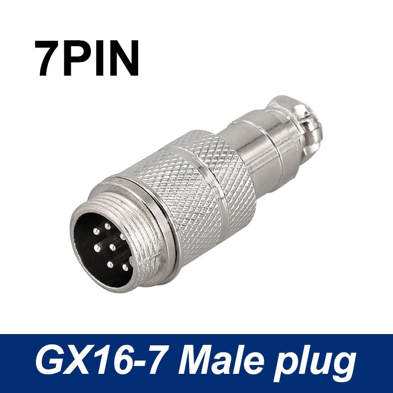 Male Plug GX16  aviation connector docking male plug 2Pin-10pin L73 RS765 DF16 M16.
