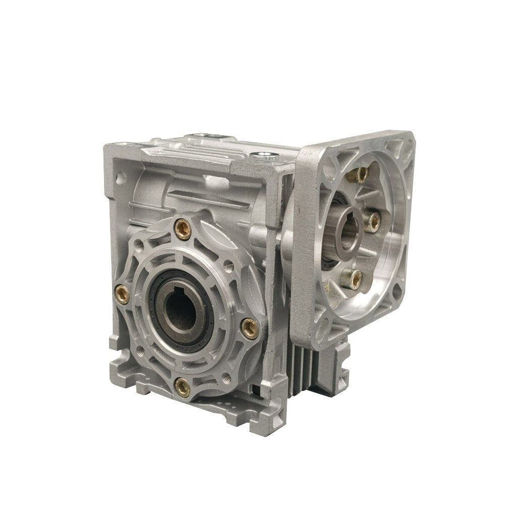 Speed reducer worm DC motor gearbox RV040 18mm output 5:1-100:1 Worm Gearbox Speed Reducer for NEMA 34 Motor.