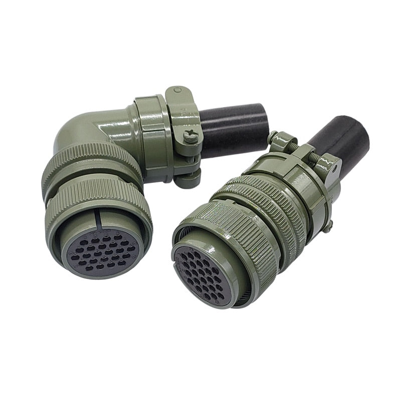 24-7 24-28 Military Specification Connector MIL STD 5015 MIL-C Circular Connectors MS3102 Socket MS3106 MS3108 Plug.