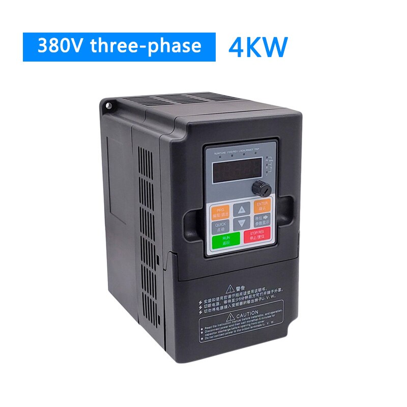 Frequency Converter AC/AC 220V Single-phase 380V Three-phase Frequency Inverter 0.75KW 1.5KW 2.2KW 3KW 4KW.