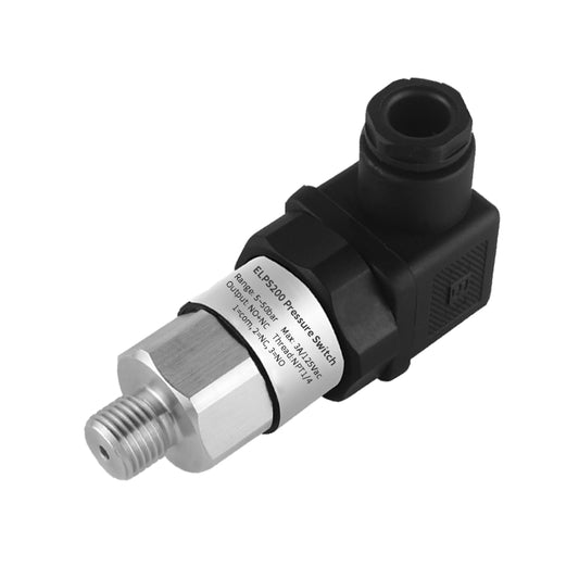 0.3-400Bar Hydraulic General Adjustable Pressure Switch Mechanical Gas Oil Water Piston NPT1/4&#39;&#39; Pressure Control Switch.