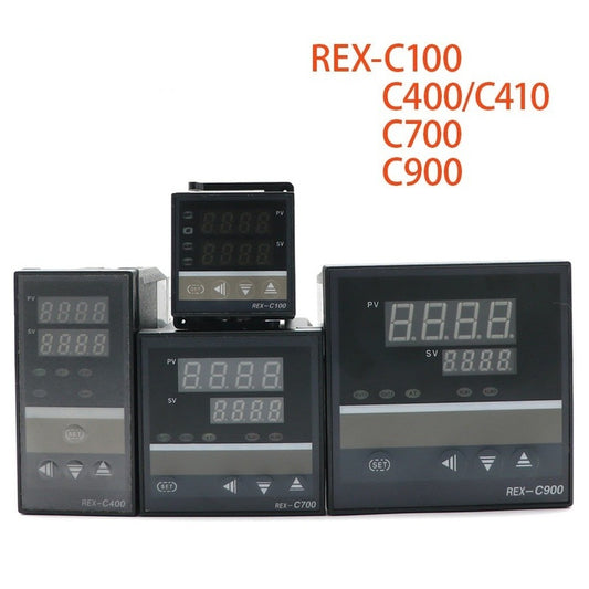 PID Digital Intelligent Industrial Temperature Controller K Universal Input REX-C100 C400 C700 C900 Thermostat SSR Relay Output.