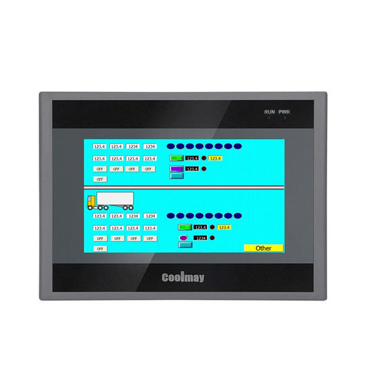 QM3G-70KFH 7 Inch Programmable Touch Panel HMI PLC Integrated Industrial Controller.