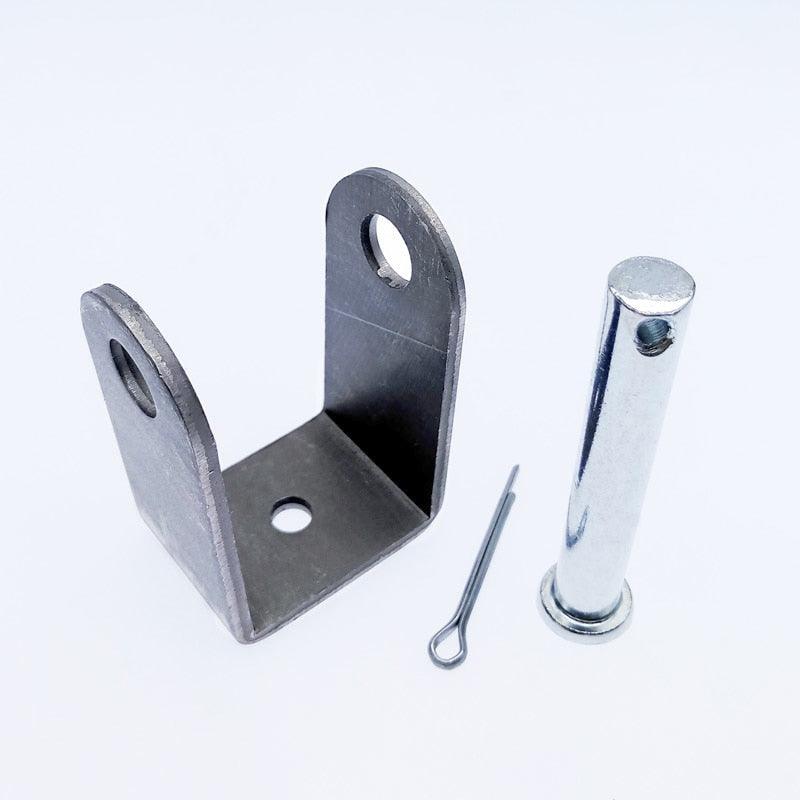 A Pair U Install mounting Bracket for Linear actuator Install bracket with bolt install hole 10mm.