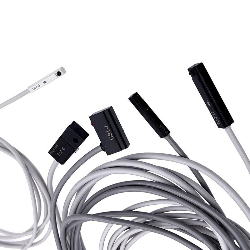Air Pneumatic Cylinder CS1-J Magnetic Reed Switch Sensor CS1-G CS1-M CS1-U CS1-F D-A93  D-Z73 D-A73 D-C73 Proximity switch.