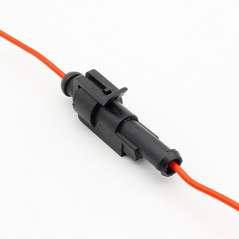 Auto wire connector 1 2 3 4 5 6 Way 1P 2P 3P 4P 5P auto connector Male &amp; Female Waterproof Electrical Connector Plug with cable.