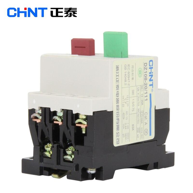 CHINT DZ108-20/211 111 AC Motor Starter General Motors Motor Protection Starter.chint dz108-20