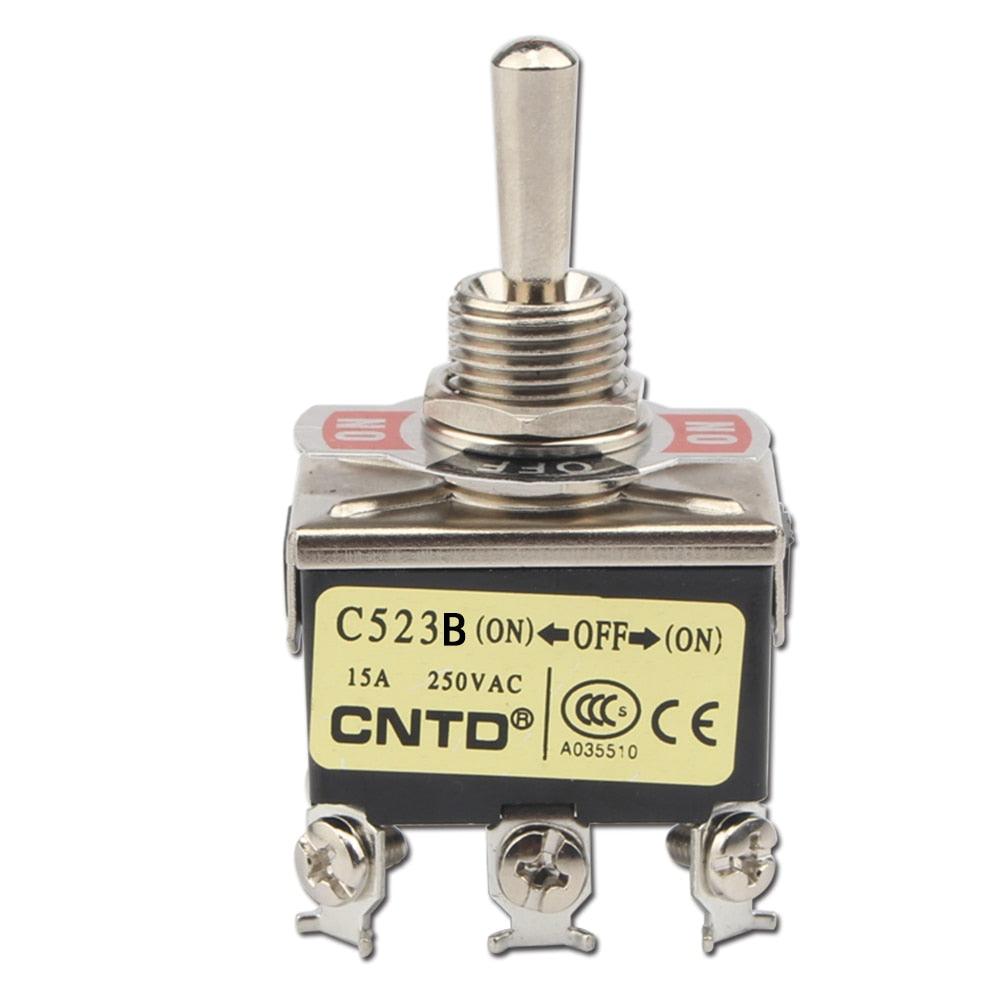 electrical center b2c | CNTD 15A250V ON/OFF/ON Rocker Toggle Switch ...