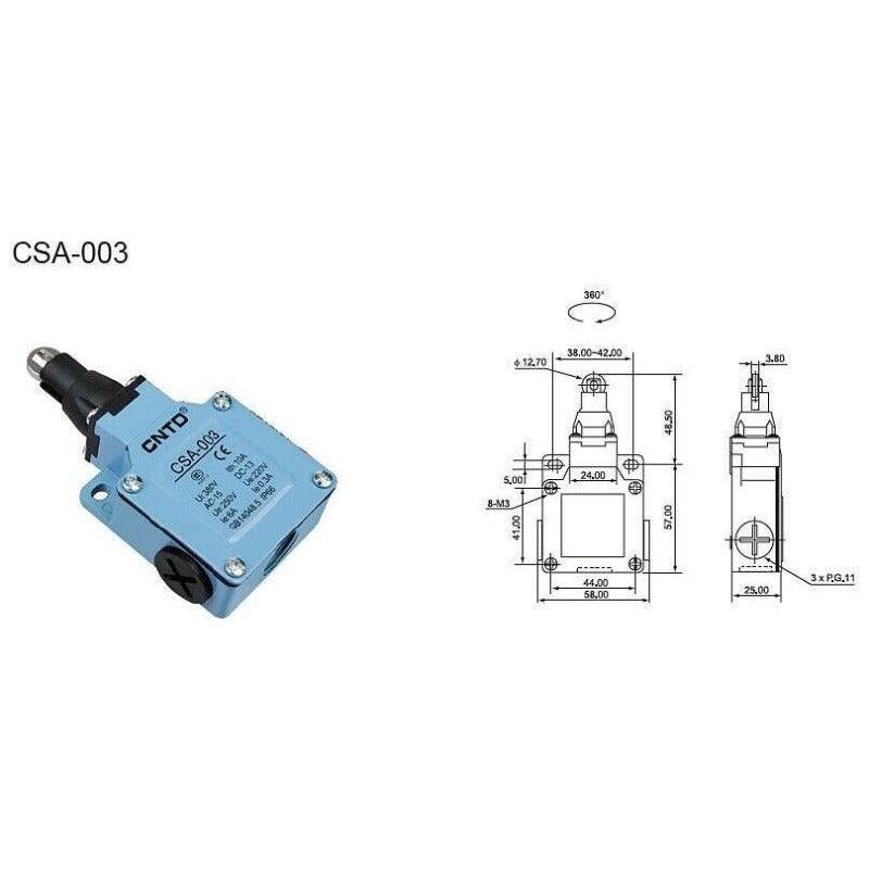 CNTD Limit switch Micro switch CSA-001 CSA-003 CSA-012 CSA-031 CSA-021 CSA-061 CSA-071 Waterproof Motion Sensor CSA-081 CSA-041.