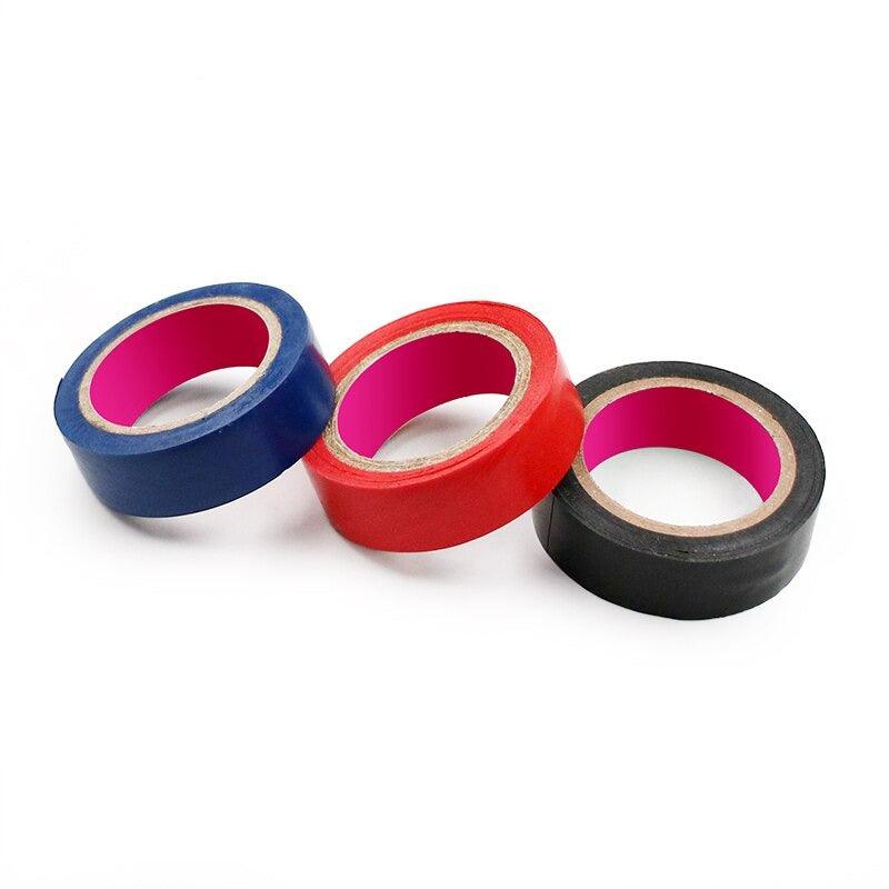 Color Electrical Tape PVC Wear-resistant Flame Retardant Lead-free Insulating Waterproof Eletrician White Black Red Blue Green.