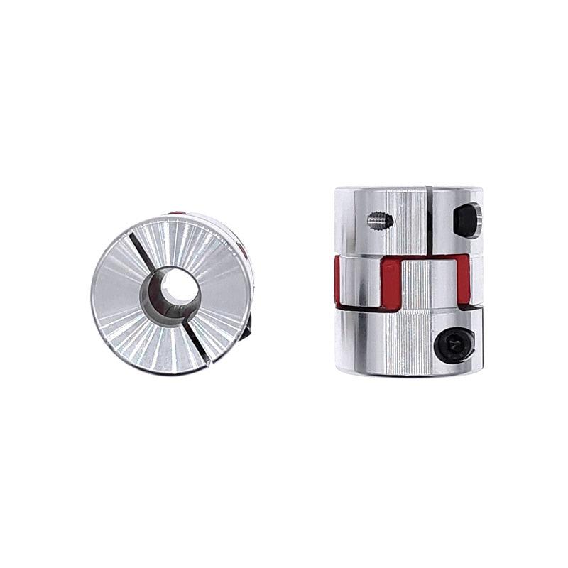 D40L50 spider flexible motor coupler 12×12 12×14 12×15 12×19 14×14 14×15 14×19 14×20 15×15 15×20 aluminium flexible jaw coupling.