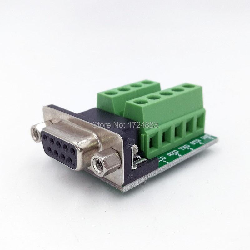 electrical center b2c | DB9 Adapter RS232 Serial Signals Terminal ...