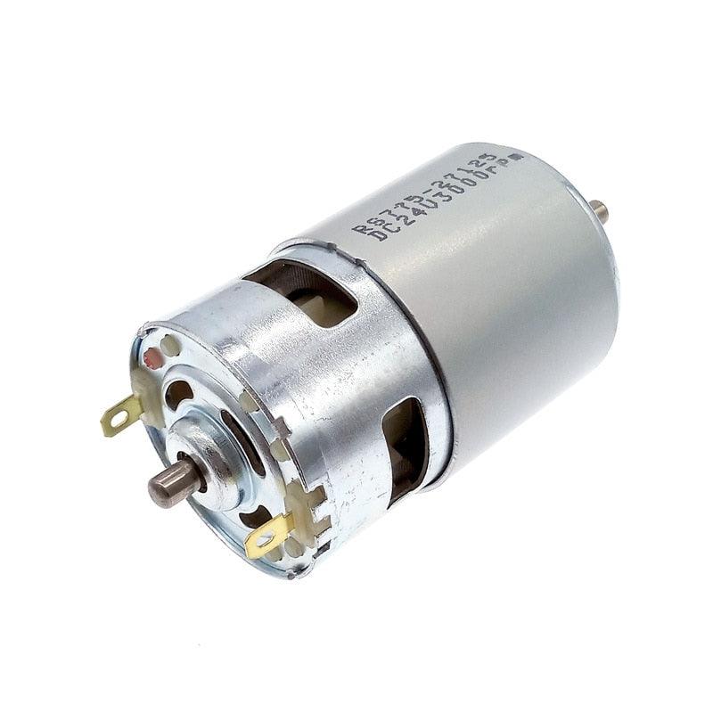 DC 12V Motor 775 24V double Ball Bearing 3000rpm4500rpm6000rpm8500rpm10000rpm  RS775 Large Torque Low Noise.