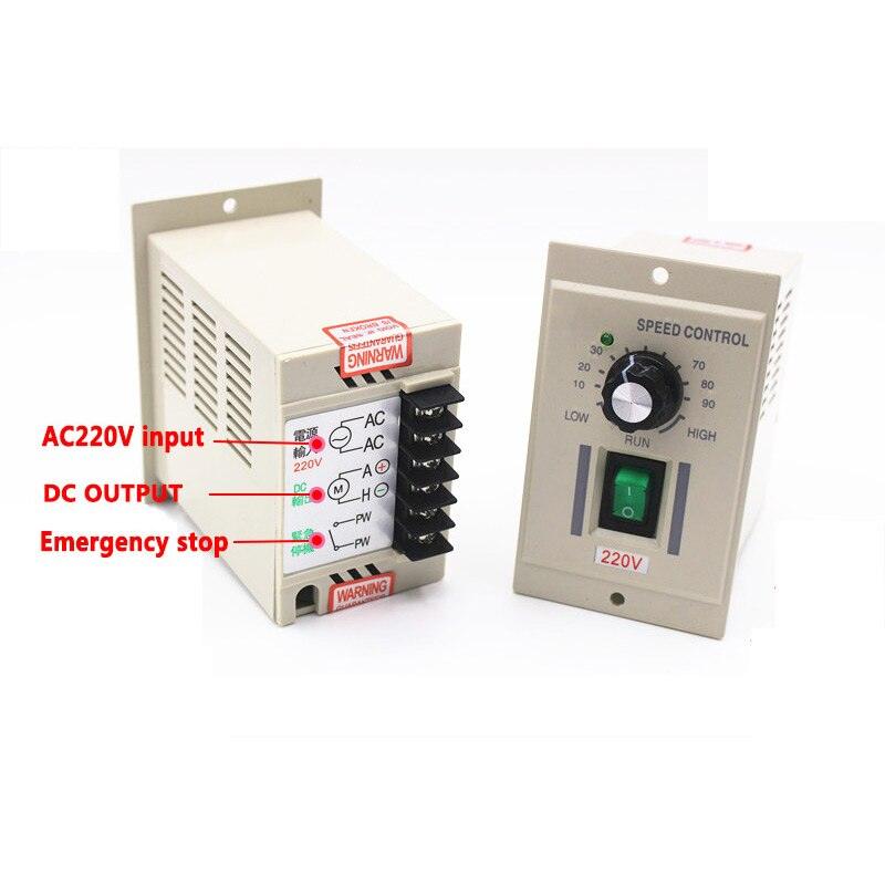 DC-51 dc motor speed controller 0~180VDC output 250W MaX Speed regulator AC220V input.