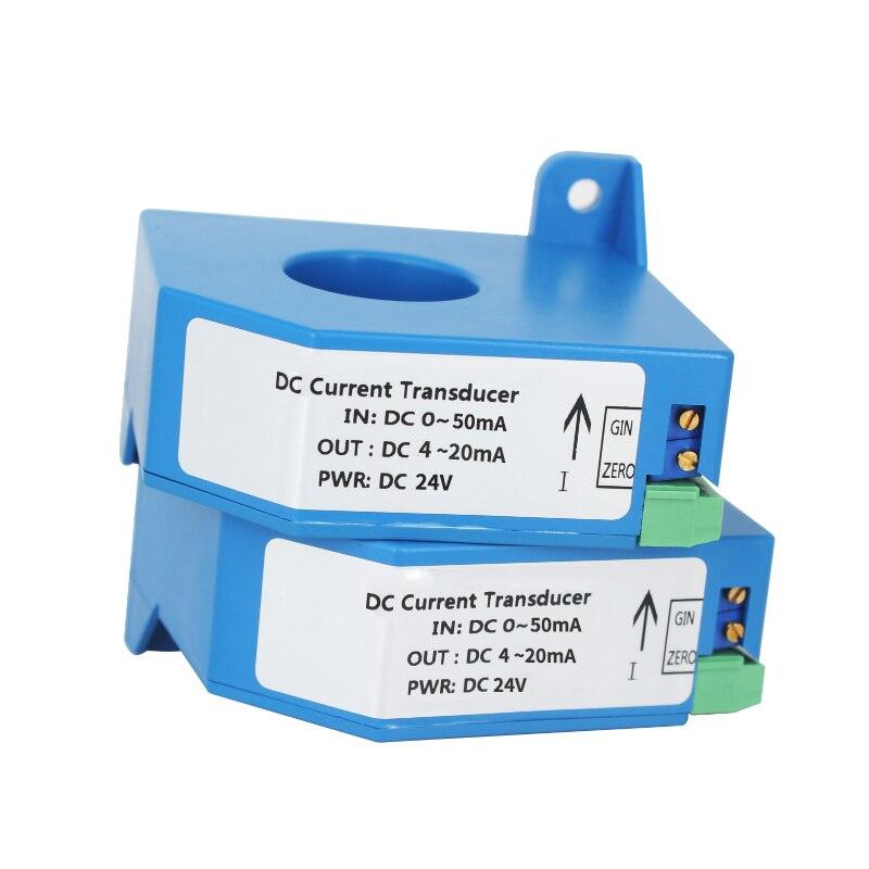 DC Leakage Current Sensor Transformer Transmitter Current Isolated Transducer DC 5ma 10ma 20ma Leakage Current Transducer.