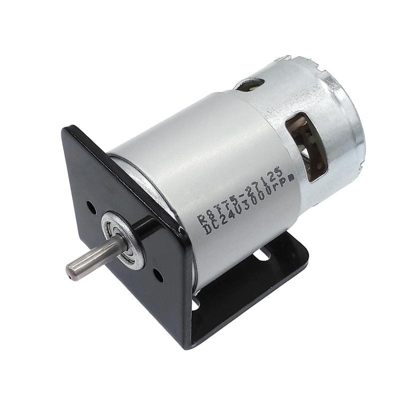 DC Motor 775 Steel bracket 795 Motor Base Electroplating Fixed Mounting Base Machine Seat Support Bracket.