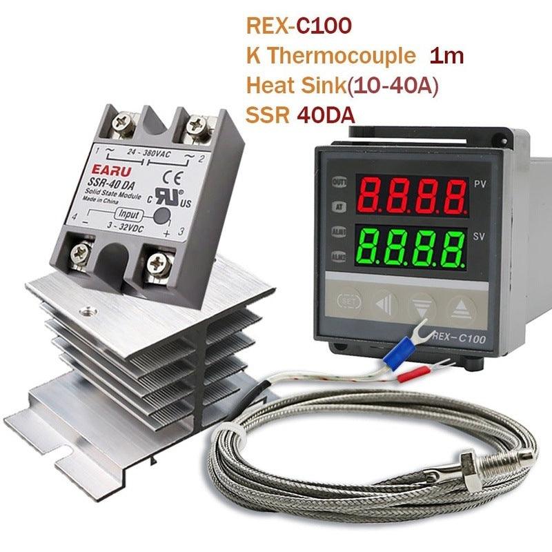 Rex Temp Controller electrical center b2c | Digital PID Temperature Controller Thermostat ...
