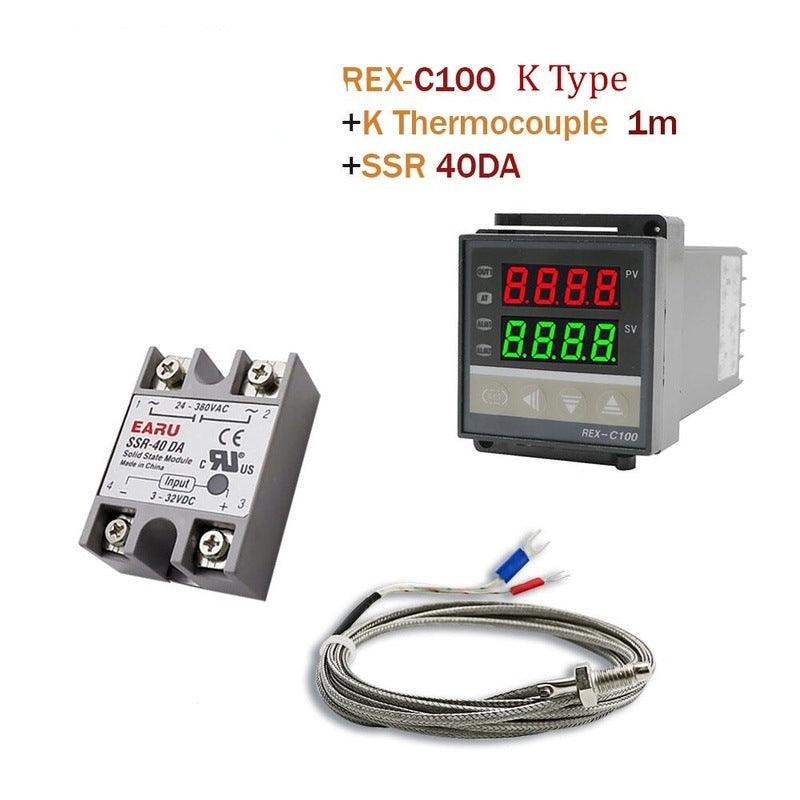 Rex Temp Controller electrical center b2c | Digital PID Temperature Controller Thermostat ...