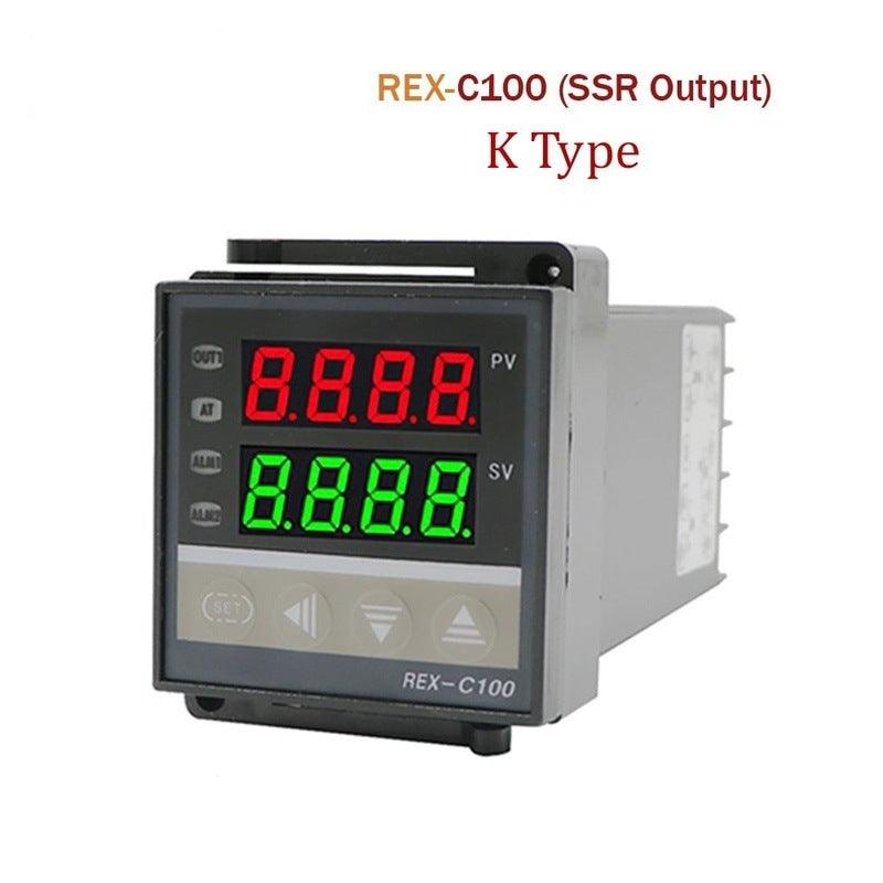 SISTEMA DI CONTROLLO temperatura digitale PID REX C100 K termocoppia SISTEMA DI CONTROLLO temperatura digitale PID REX C100 K termocoppia